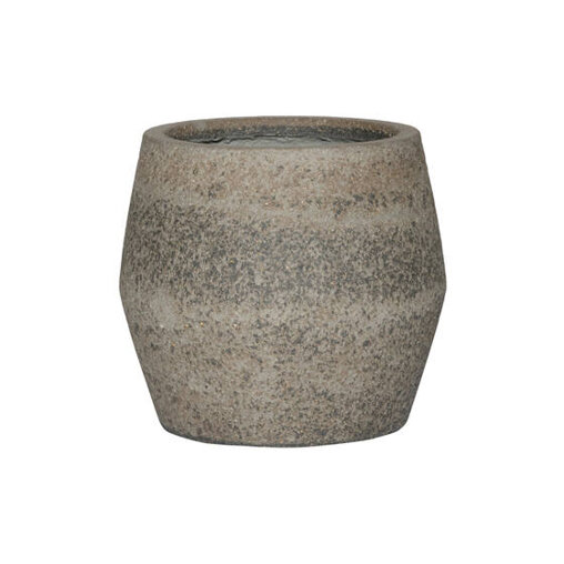 Pottery Pots Stone Harley ronde plantenbak grijs